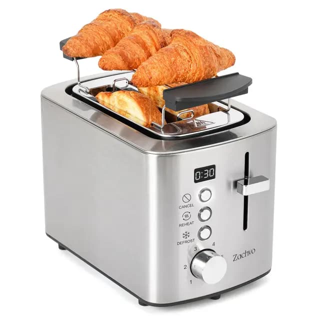 ZACHVO MT-353B Edelstahl Toaster