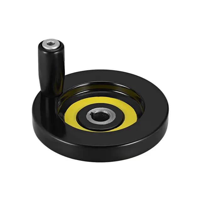 sourcing map Handrad 80mm Durchmesser 10mm Lochdurchmesser für Fräsmaschine de