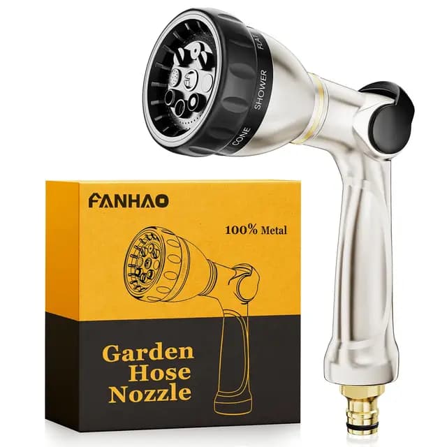 FANHAO Metall-Gartenschlauchbrause