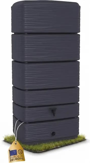 Ondis24 Eco Wandtank Regentonne 300 L Anthrazit
