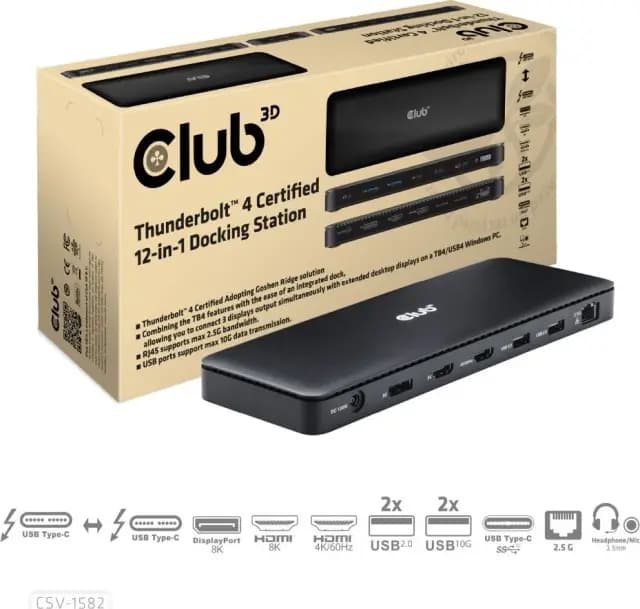 Club 3D Thunderbolt 4 Docking-Station