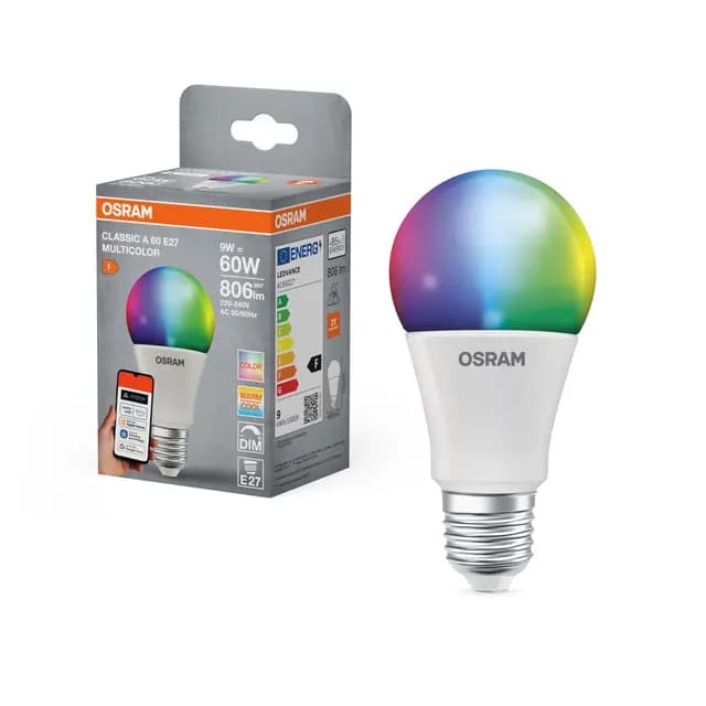 Osram SMART+ RGBW E27 LED-Lampe