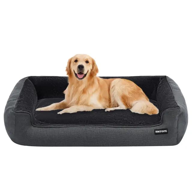 HMTOPE Hundebett Dunkelgrau