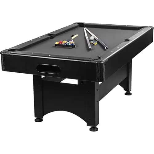 GAMES PLANET 6 ft Billardtisch Trendline“ + Zubehör, 9 Farbvarianten, 184 x 108 x 82 cm (LxBxH)