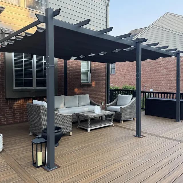 PURPLE LEAF Aluminium-Pergola