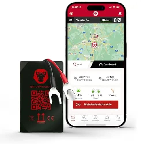 RideLink WingMan 4G Motorrad GPS Tracker