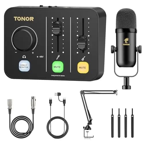 TONOR POD-1 Podcast-Mikrofon-Set