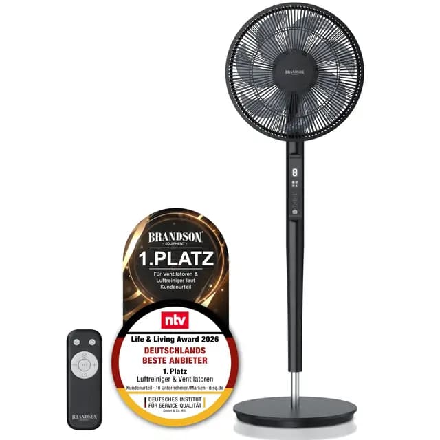 Brandson DC Standventilator – Bild 1