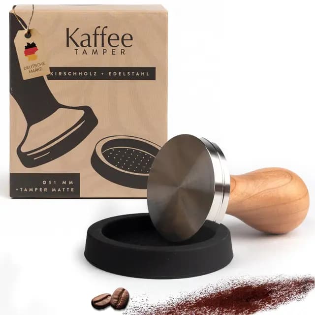 MELOX Edelstahl-Kaffeestampfer 58mm