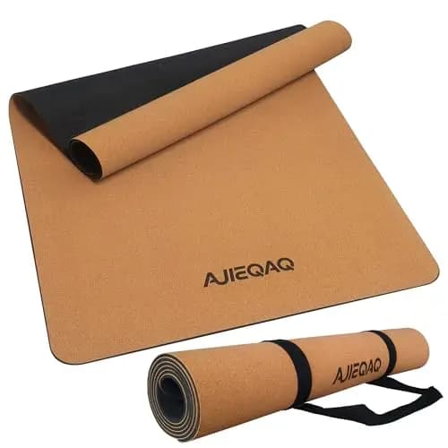 AJIEQAQ Premium Kork Yogamatte