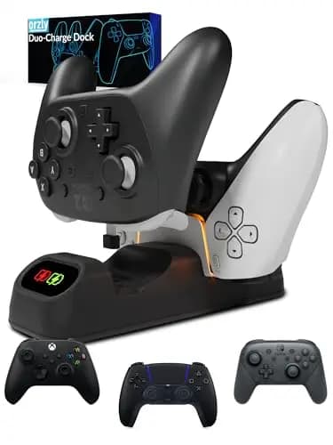 Orzly Dual-USB-C Controller-Ladestation