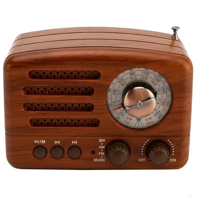 Topteng Retro Bluetooth Radio
