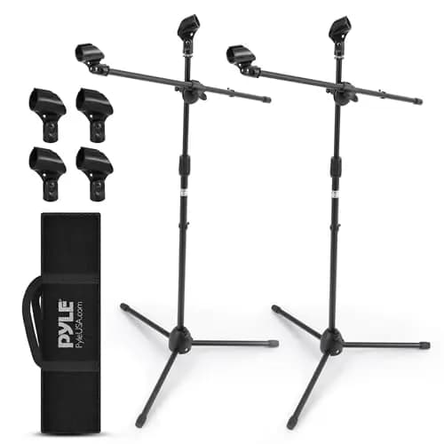 Pyle PMKSKT35 Mikrofonständer-Set – Bild 1