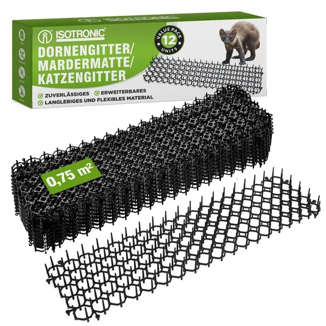 ISOTRONIC Dornengitter Tierabwehrmatte