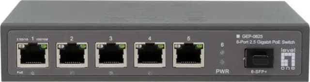 LevelOne GEP 2.5G Netzwerk-Switch