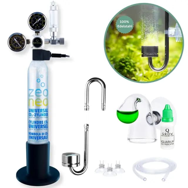 Q-Grow CO2 Anlage Aquarium Set