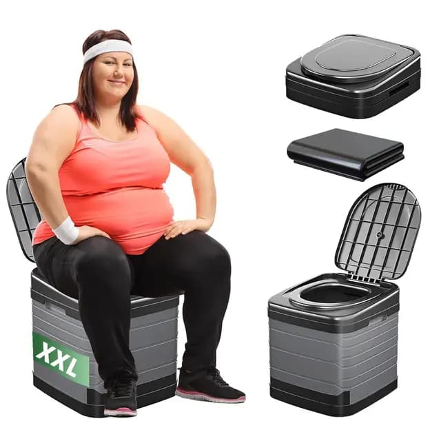 congumi XXL Faltbare Campingtoilette