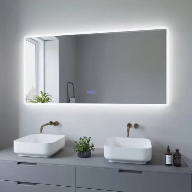 AQUABATOS LED-Beleuchtungsspiegel