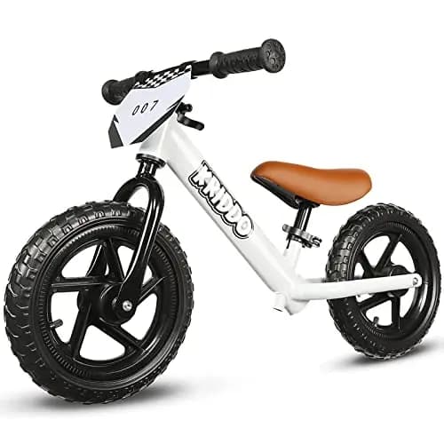 KRIDDO Kinder Laufrad ab 2 Jahren, Lauflernrad Spielzeug für 18 Monate bis 5 Jahre, 12-Zoll mit individualisierbarem Schild, Geschenk Fahrrad Jungs und Mädchen, Baby Balance Bike(2-3 Jahre) | 2 Jahre alt