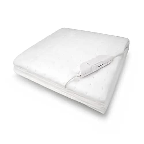 medisana HU 662 Wärmeunterbett 150 x 80 cm, Heizdecke mit Abschaltautomatik und Überhitzungsschutz, elektrische Wärmedecke für das Bett mit Wärme in 6 Temperaturstufen, waschbar