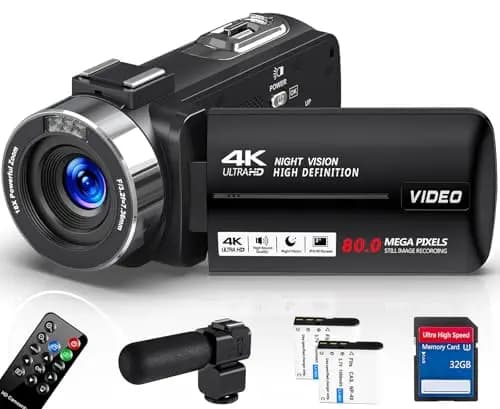 Delmodes 4K Camcorder