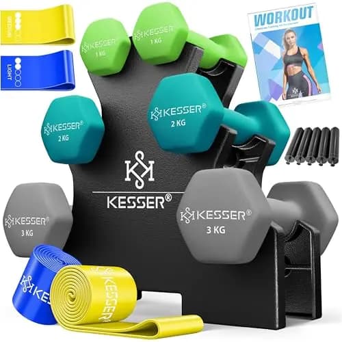 KESSER Kurzhantel-Set mit Ständer