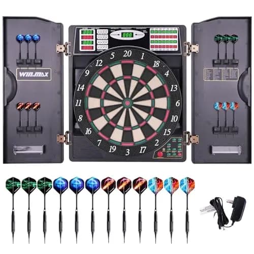 WIN.MAX Elektronische Dartscheibe Profi Set