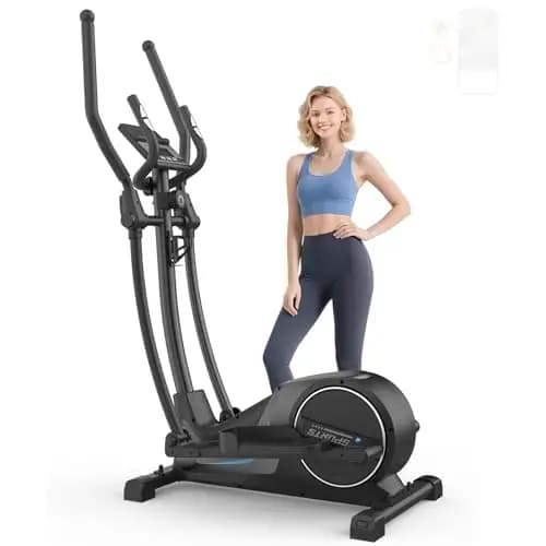 Cowmew Magnetischer Crosstrainer 3-in-1 mit 16 Widerstandsstufen