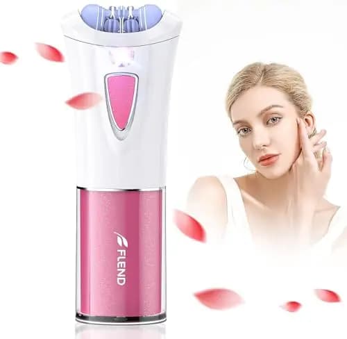 Bubbacare Mini-Epilierer mit LED-Licht kabellos – Bild 1
