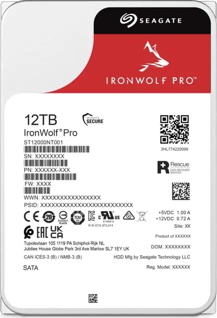 Seagate IronWolf Pro NAS-Festplatte