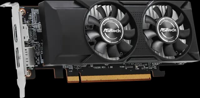 ASRock Arc A310 Low Profile 4GB, A310 LP 4G, 4GB GDDR6, HDMI, DP