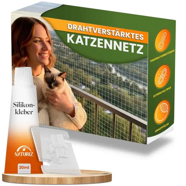 Naturiz Katzennetz für Balkon