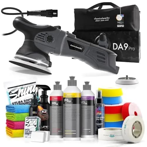Shiny Freaks DA9 Pro Exzenter Poliermaschine Set