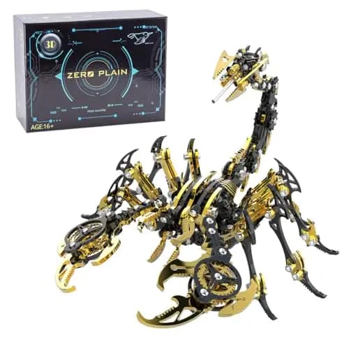 ControlCraze Steampunk Skorpion Metallpuzzle
