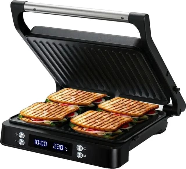 Olvy XXL Digitaler Kontaktgrill
