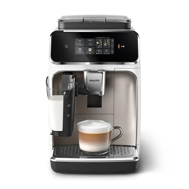 Philips EP2333/40 Kaffeevollautomat 2300 Serie Weiß-Chrom – Bild 1
