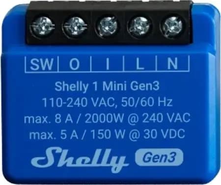 Shelly 1 Mini Gen3