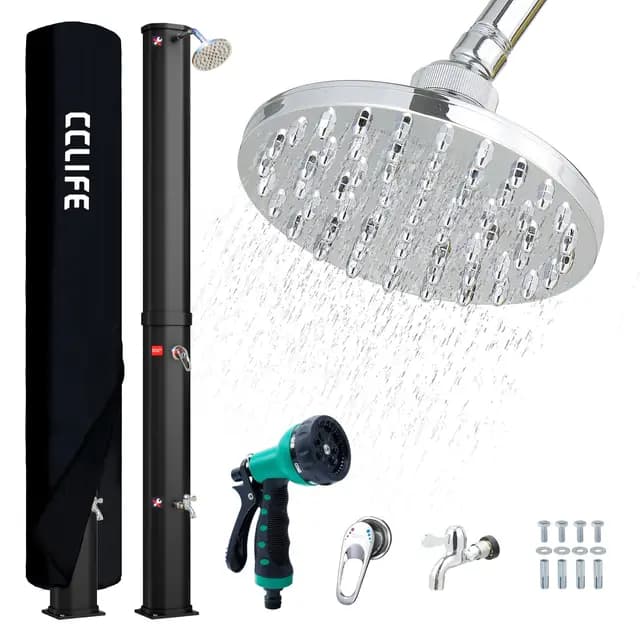 CCLIFE Solar Gartendusche