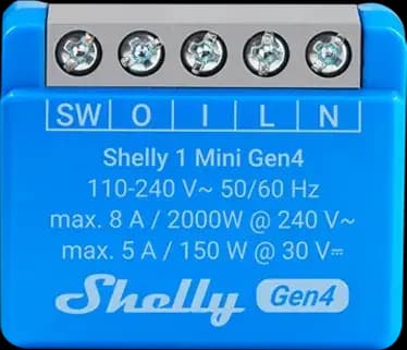 Shelly 1 Mini Gen4