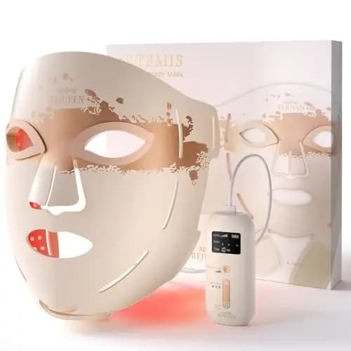 RENPHO E100B LED-Gesichtsmaske 324 Chips Rot/Blau/NIR