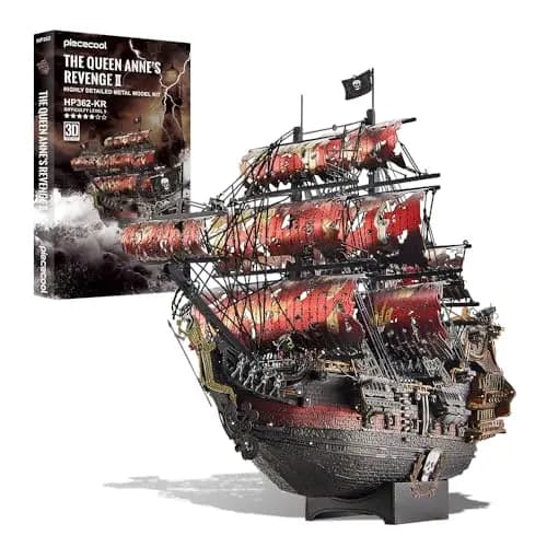 Piececool Queen Anne's Revenge 3D Metall-Puzzle