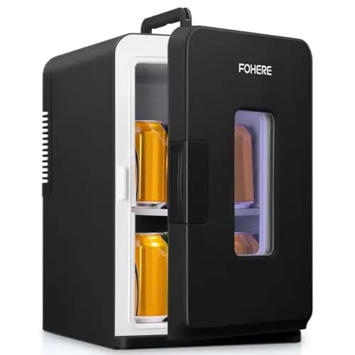 FOHERE 2-in-1 Mini Kühlschrank 15L