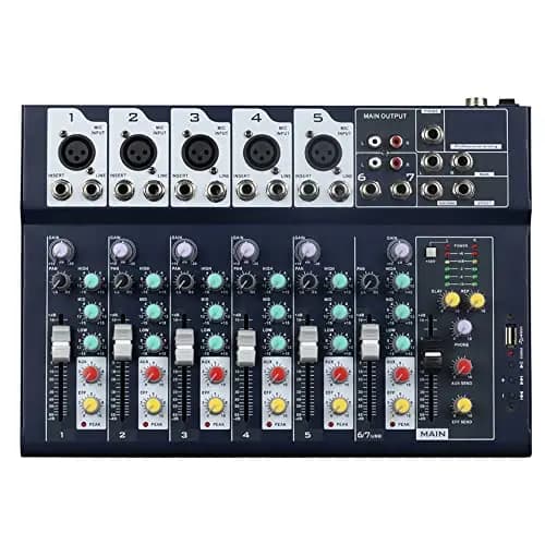 WEYMIC F7 7-Kanal Audio-Mixer