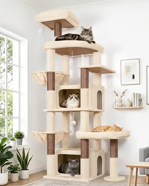 Globlazer S75 Kratzbaum Beige – Bild 1