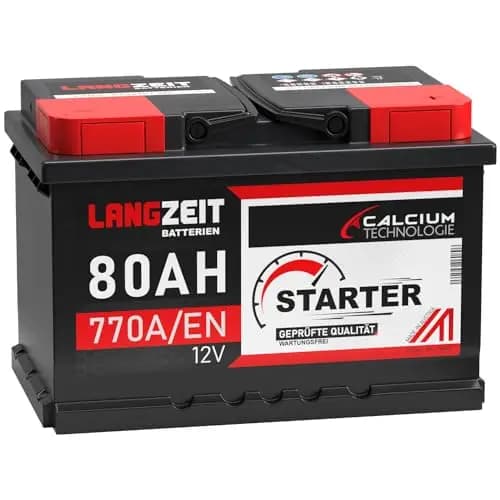 Langzeit LZ58077 Autobatterie