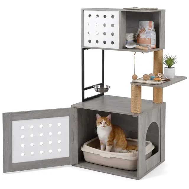 COSTWAY BE9018DE Katzenkratzbaum – Bild 1