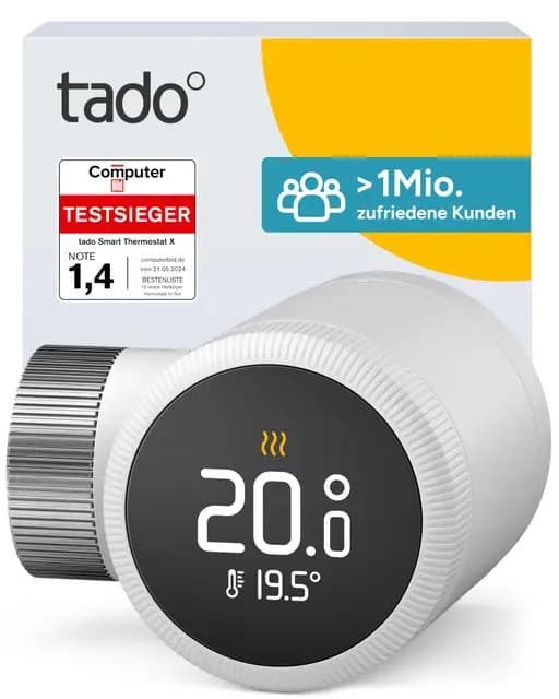 tado° Smartes Heizkörperthermostat X