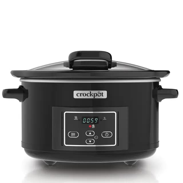 Crockpot CSC052X Digital-Schongarer 4,7 l mit Scharnierdeckel