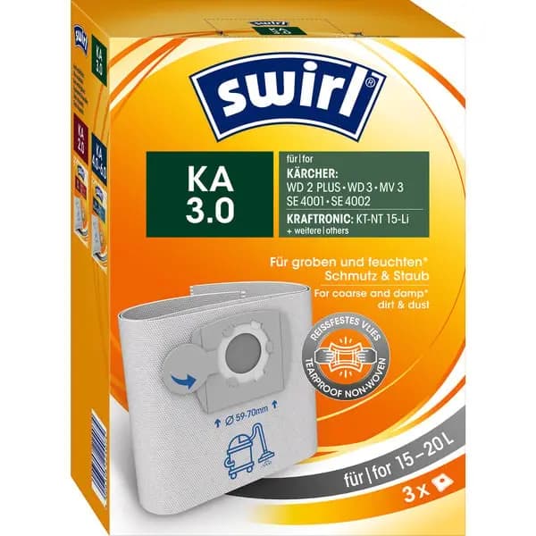 Swirl KA 3.0 Staubsaugerbeutel