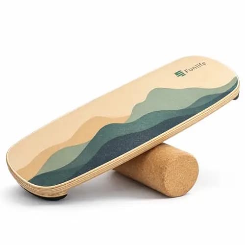 FunLife Alpine Balance Board Holz – Bild 1